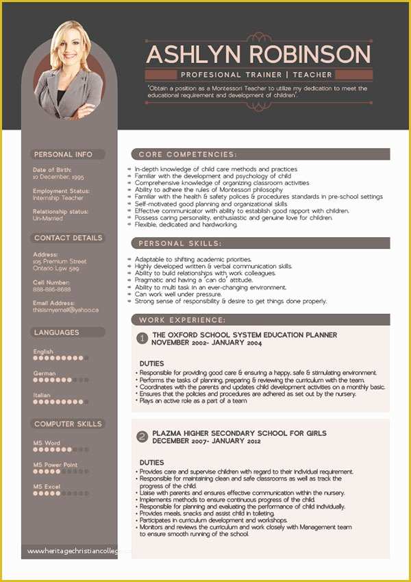 52 What is the Best Free Resume Template