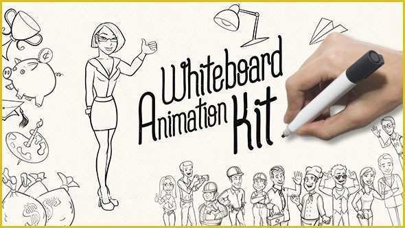 Whiteboard Animation after Effects Template Free Of Whiteboard Animation Kit Mercials after Effects