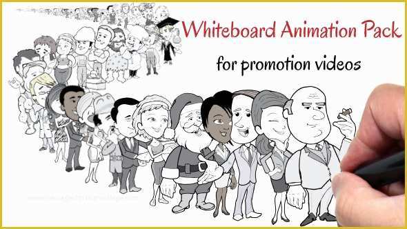 Whiteboard Animation after Effects Template Free Of Whiteboard Animation Pack for Promotion Videos by Adleh