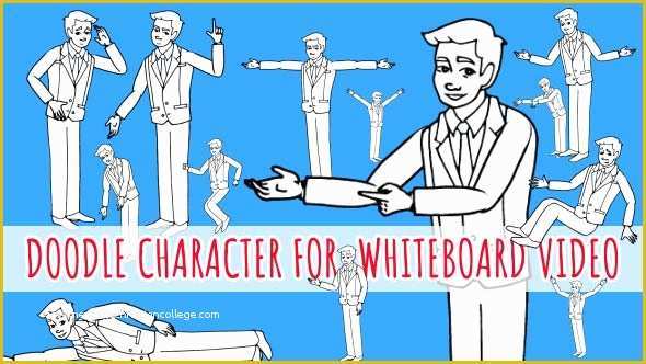 Whiteboard Animation Template Free Download Of asian Man – Character Doodle Whiteboard Animation