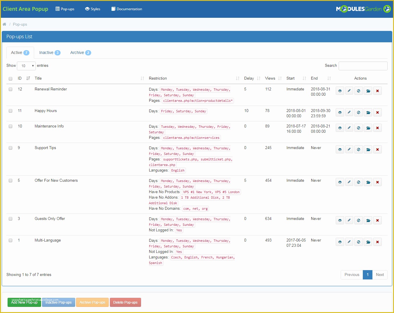 Whmcs Client area Templates Free Of Client area Popup for Whmcs Whmcs Marketplace