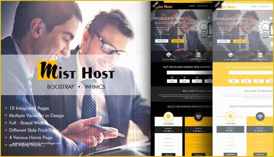 Whmcs Client area Templates Free Of Misthost Whmcs Client area Template