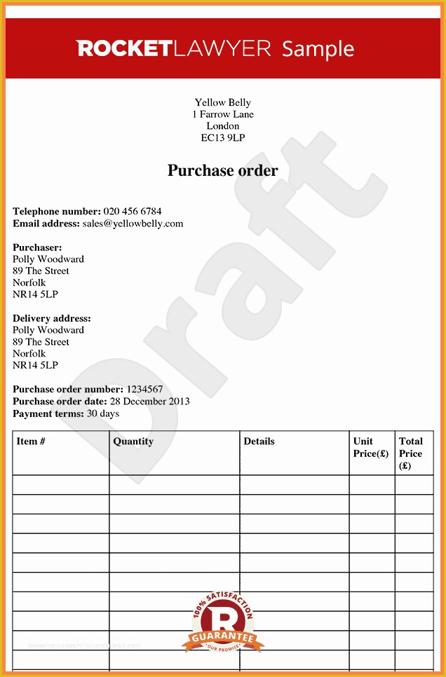 Wholesale Terms and Conditions Template Free Of 7 Purchase order Terms and Conditions Template Uk