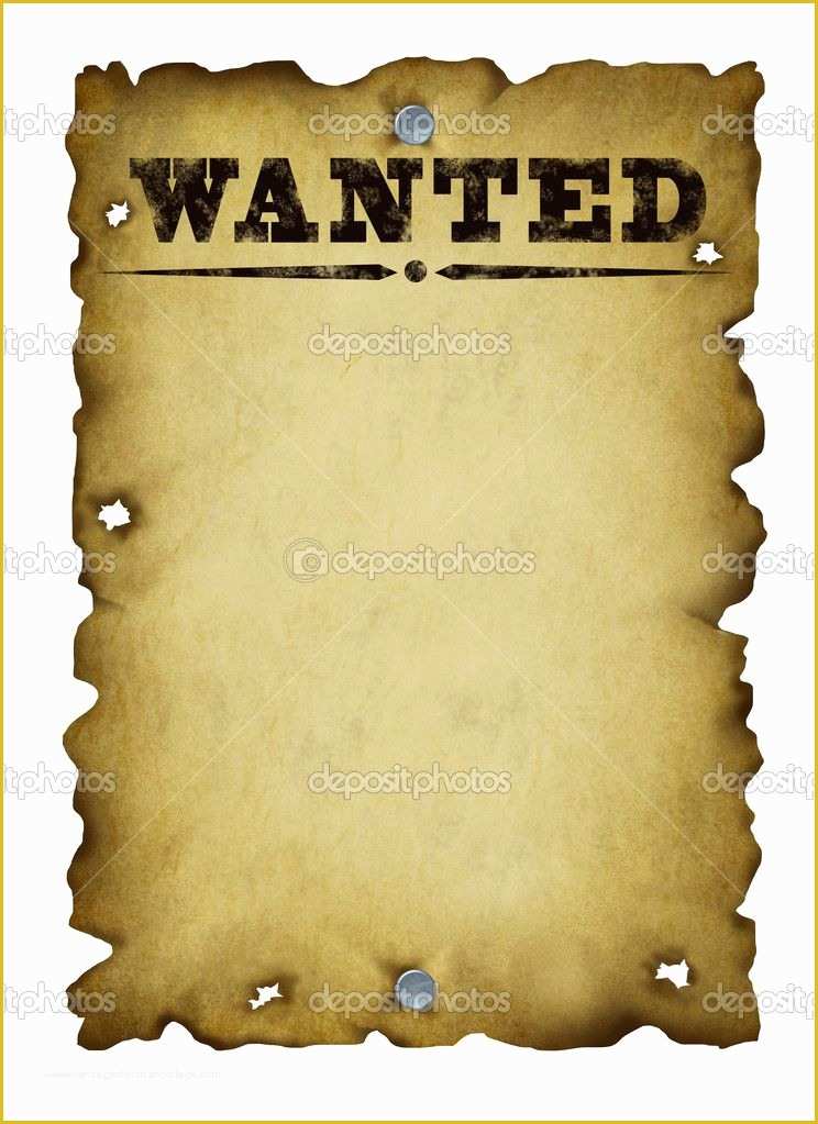 Wild West Wanted Poster Template Free Of Old West Wanted Poster Template Bing