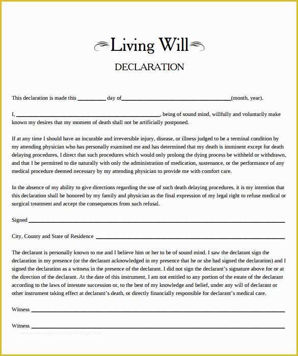 Will Template Uk Free Download Of 15 New Printable Living Trust Templates