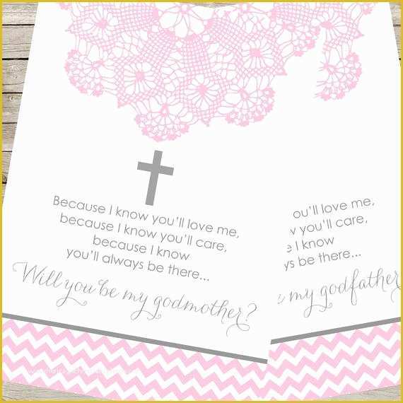 Will You Be My Godmother Free Template Of Godparent Card Piy File Will You Be My Godparents