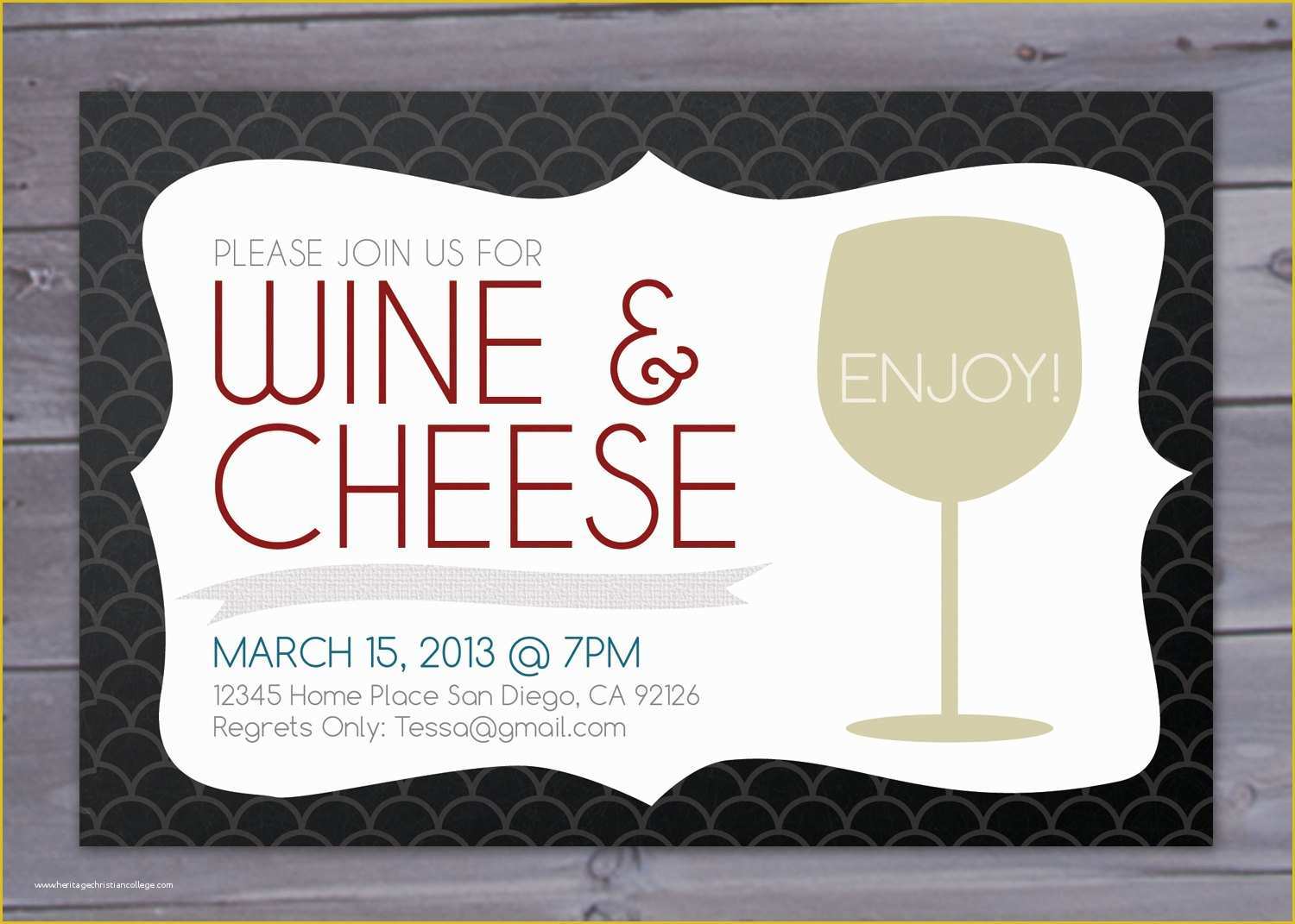 Wine and Cheese Party Invitation Template Free Of Wine and Cheese Party Invitation Printable