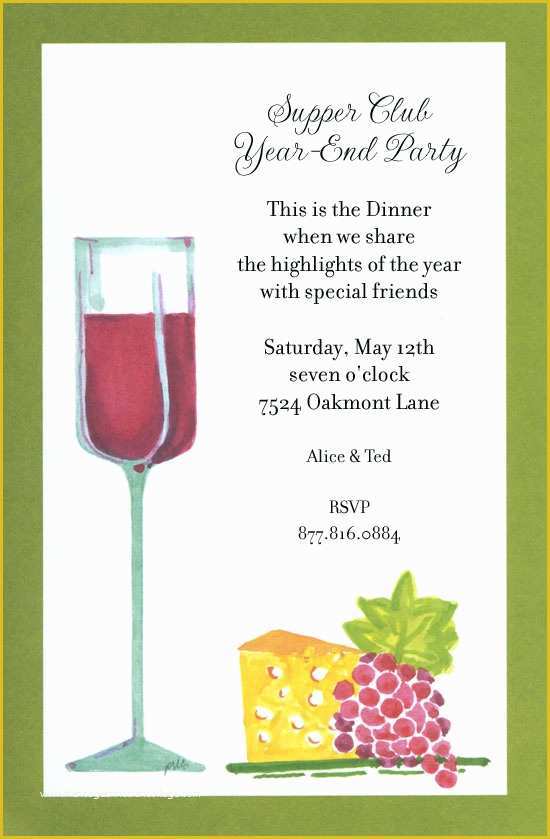 Wine and Cheese Party Invitation Template Free Of Wine and Cheese Party Invitations