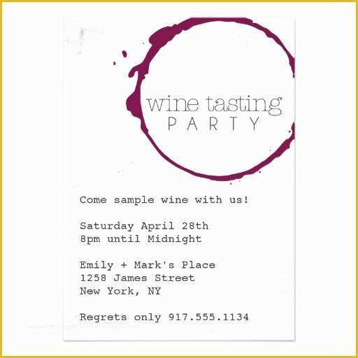 Wine and Cheese Party Invitation Template Free Of Wine Tasting Party Invite 5" X 7" Invitation Card