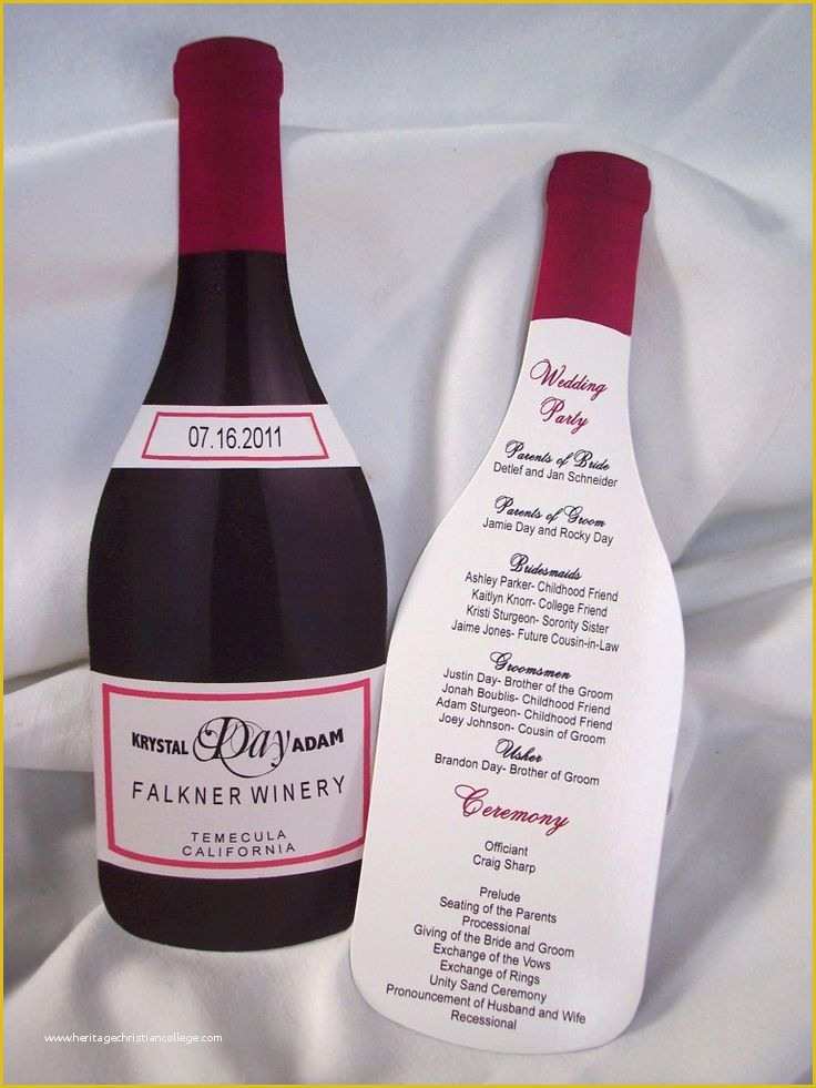 Wine Bottle Invitation Template Free Of 173 Best Images About 25th Wedding Anniversary Party Ideas