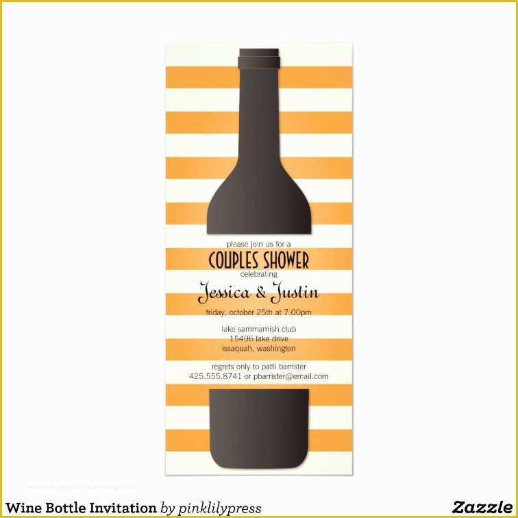 Wine Bottle Invitation Template Free Of Wine Bottle Invitation