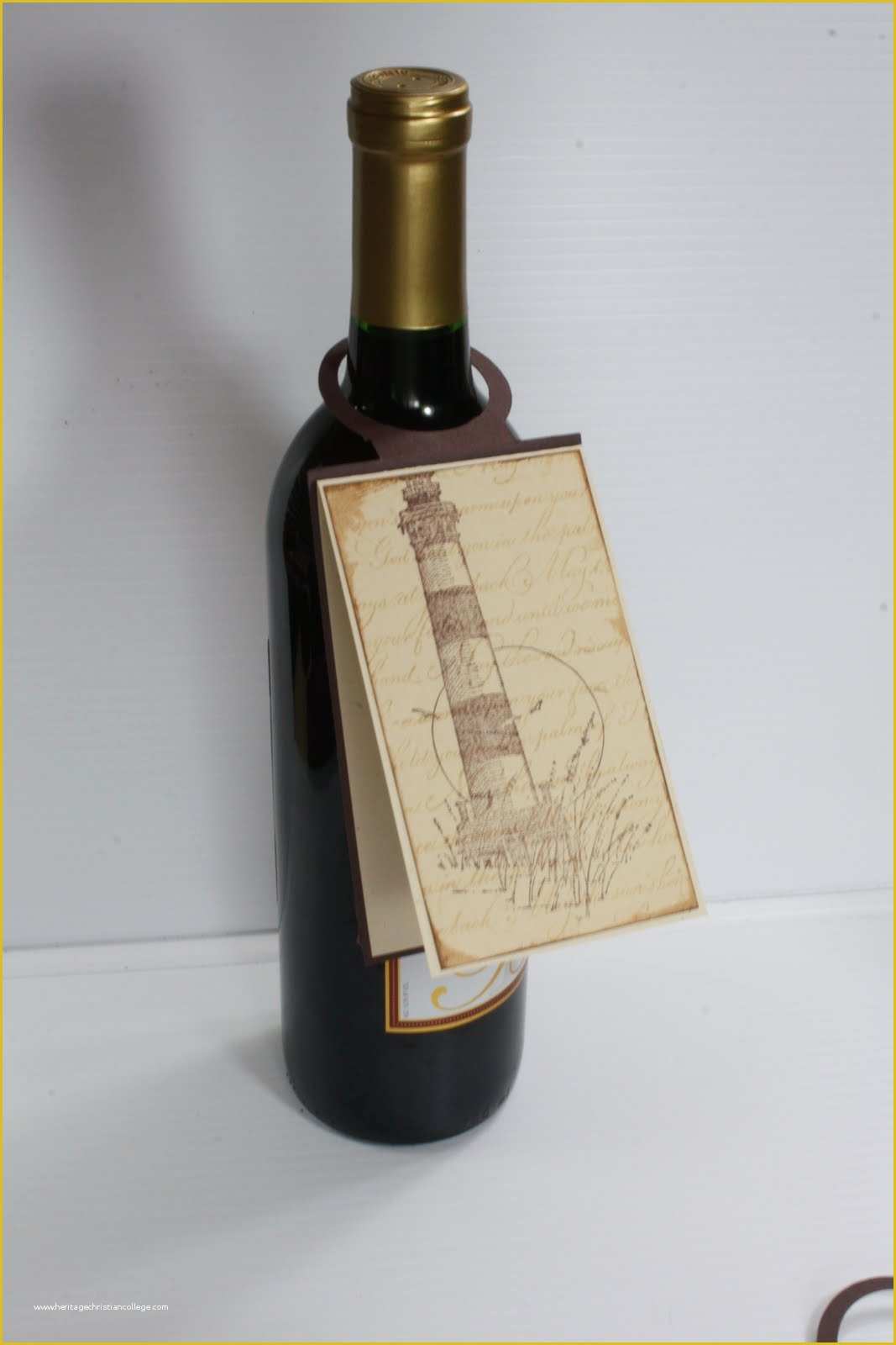 Wine Bottle Tag Template Free Of Inspired and Unscripted Wine Bottle Tag Cards Template