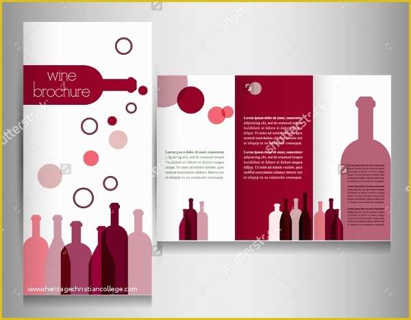 Wine Brochure Template Free Of 16 Wine Brochure Templates Free Psd Ai Vector Eps
