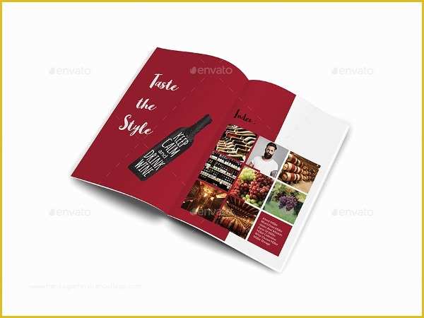 Wine Brochure Template Free Of 16 Wine Brochure Templates Free Psd Ai Vector Eps