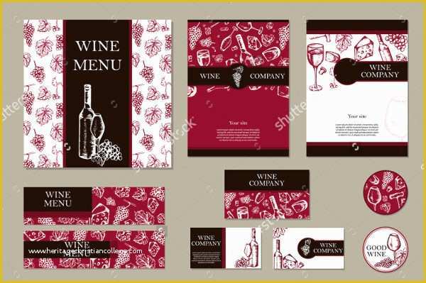 Wine Brochure Template Free Of 25 Wine Brochure Templates Free Psd Ai Eps format