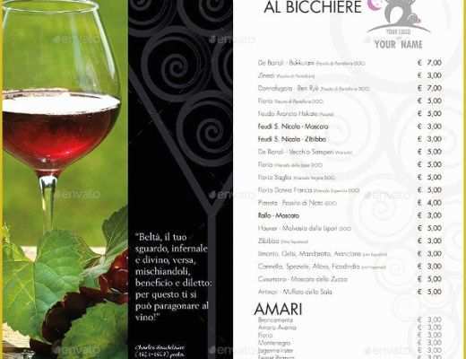 Wine Brochure Template Free Of 25 Wine Brochure Templates Free Psd Ai Eps format