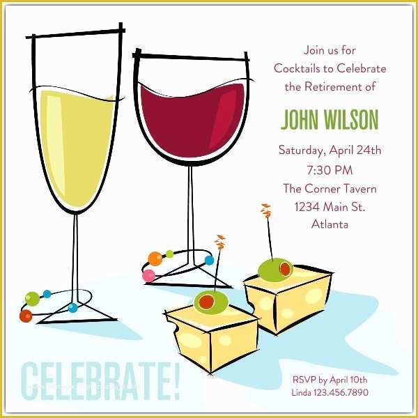 Wine Invitation Template Free Of Cheese and Wine Party Invitations