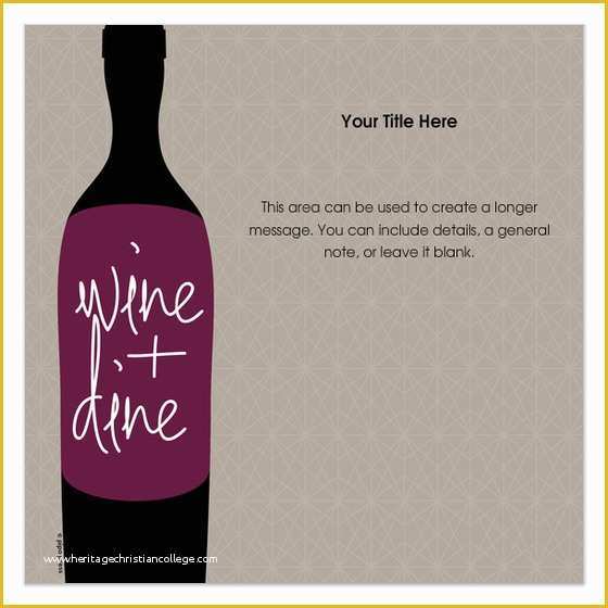 Wine Invitation Template Free Of Wine Dine Invitations & Cards On Pingg