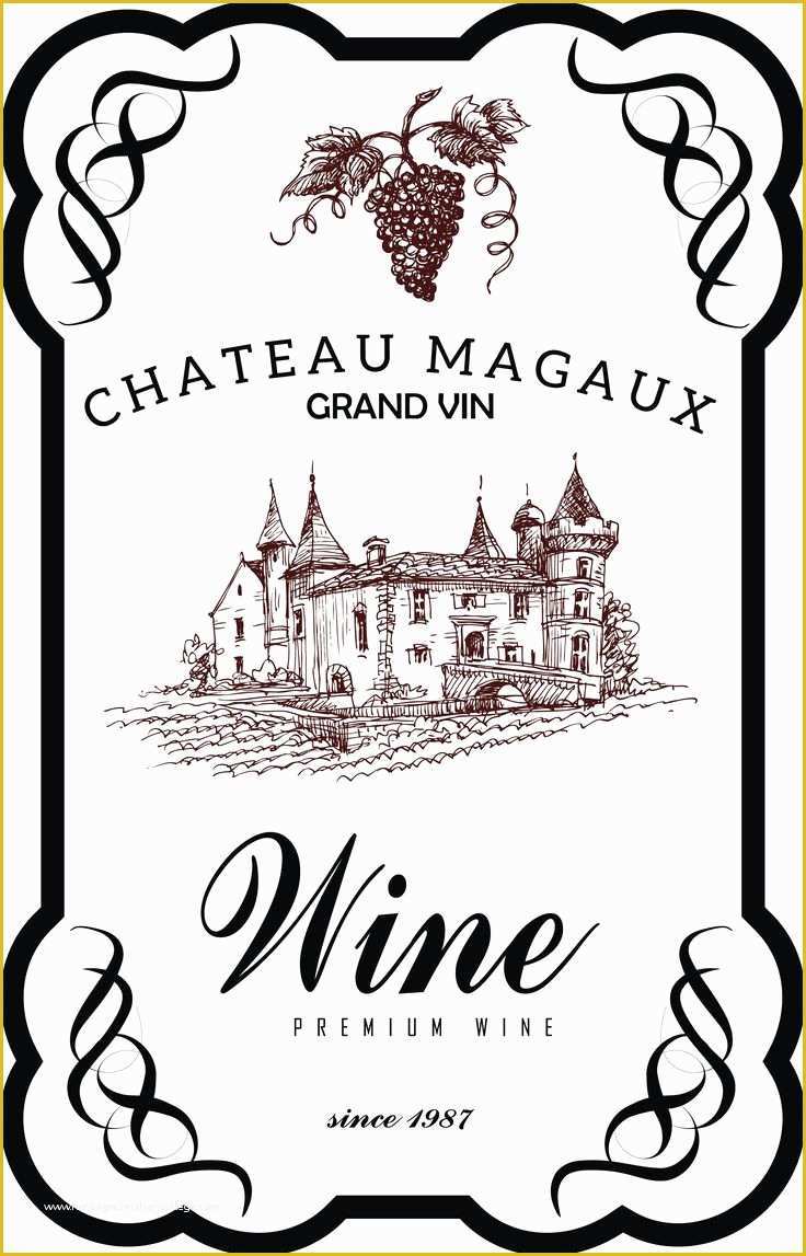 Wine Label Design Templates Free Of 16 Best Wine Labels Images On Pinterest