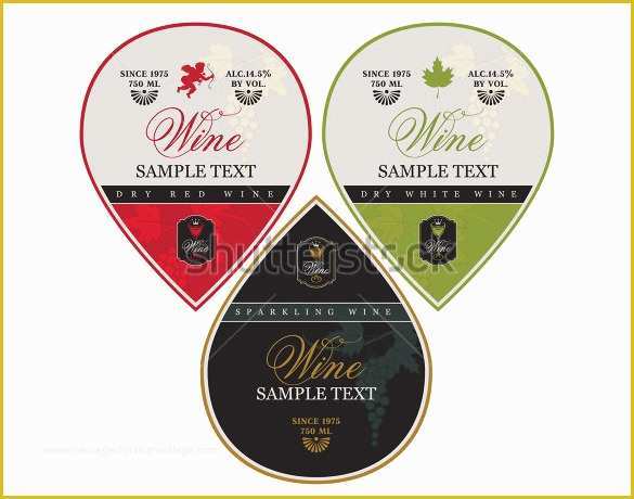 Wine Label Design Templates Free Of 35 Wine Label Templates