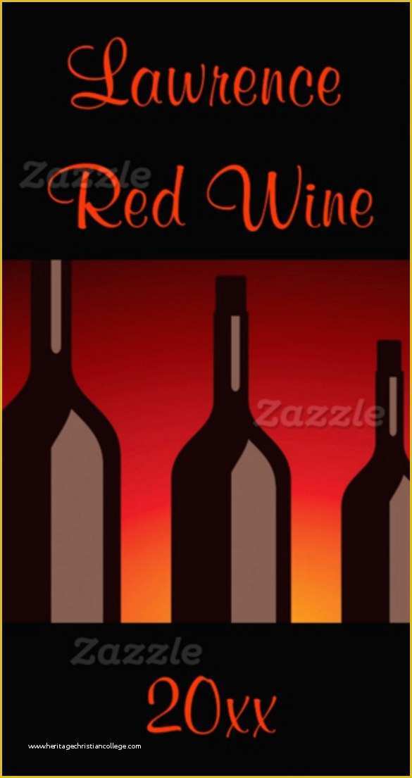 Wine Label Design Templates Free Of 35 Wine Label Templates