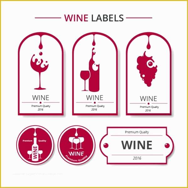 Wine Label Design Templates Free Of 61 Downloadable Label Templates