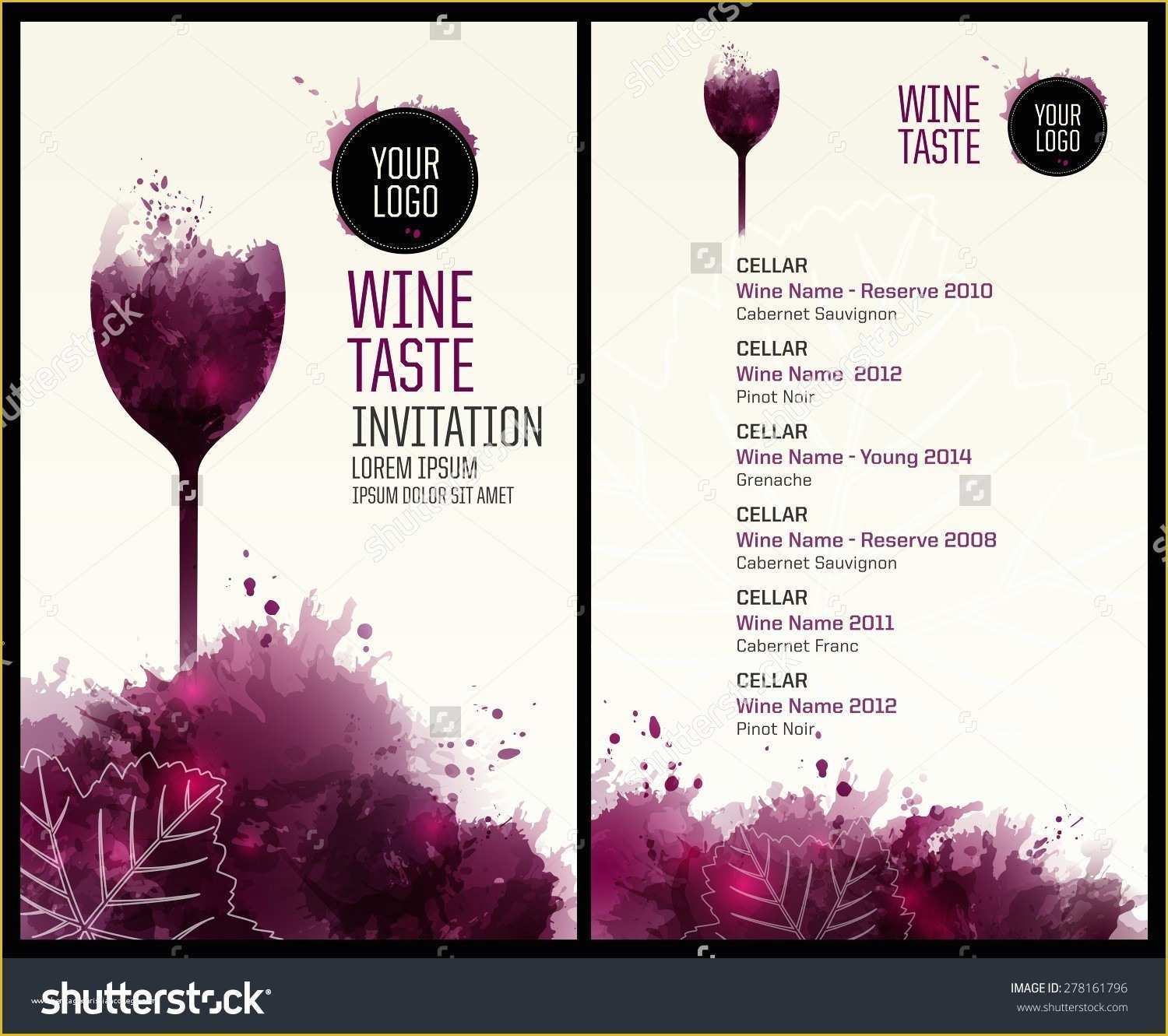 Wine Tasting Invitation Template Free Of Best Invitation Wording for Wine Party