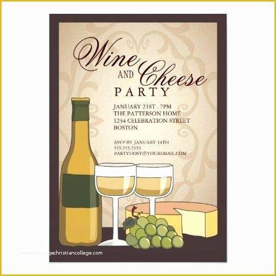 Wine Tasting Invitation Template Free Of Wine and Cheese Party Invitations Invitation Template Free