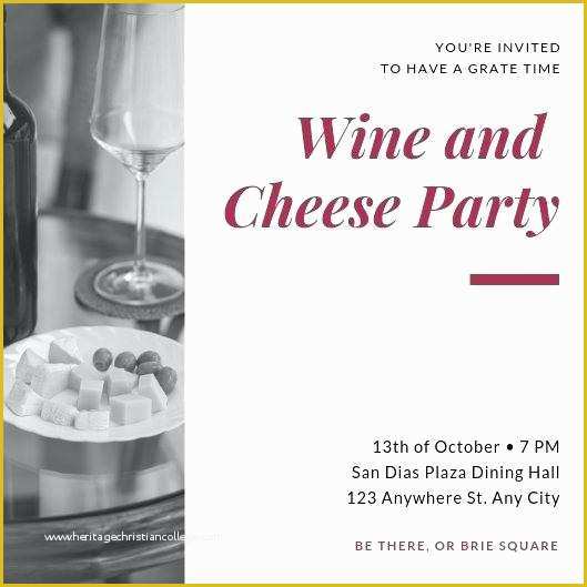Wine Tasting Invitation Template Free Of Wine and Cheese Party Invitations Tasting – Jazz Coffee