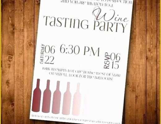 Wine Tasting Invitation Template Free Of Wine Tasting Invitation Ideas