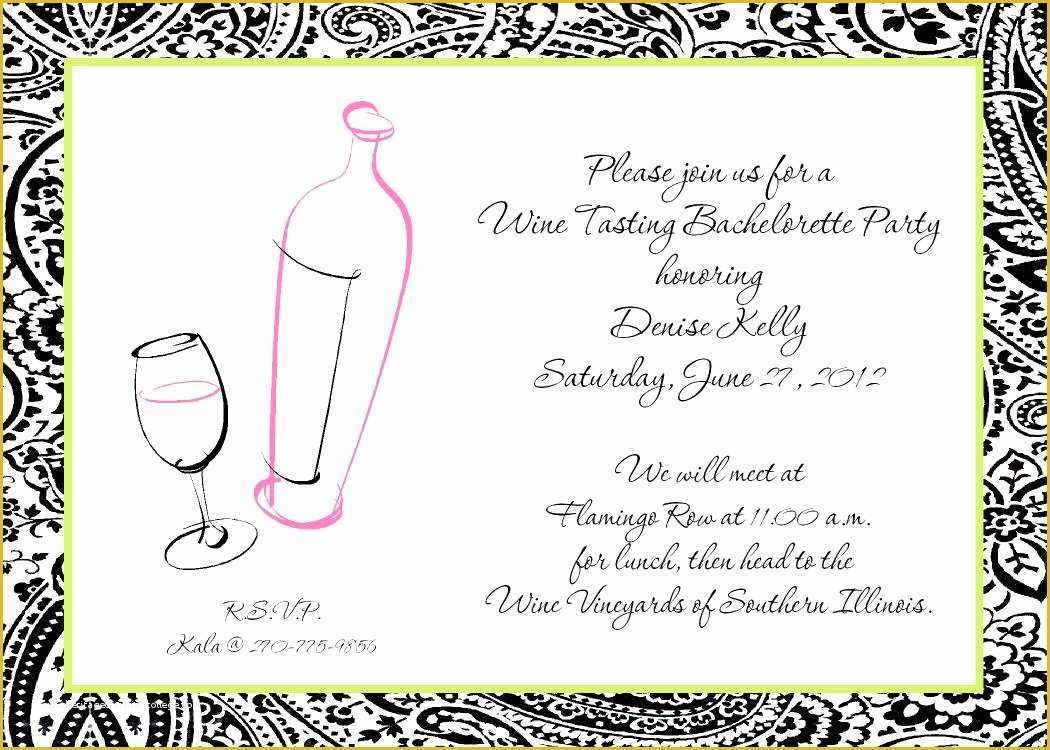 Wine Tasting Invitation Template Free Of Wine Tasting Invitation Templates