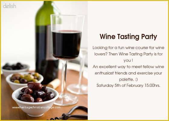 Wine Tasting Invitation Template Free Of Wine Tasting Party Saddlebrook Line Invitations