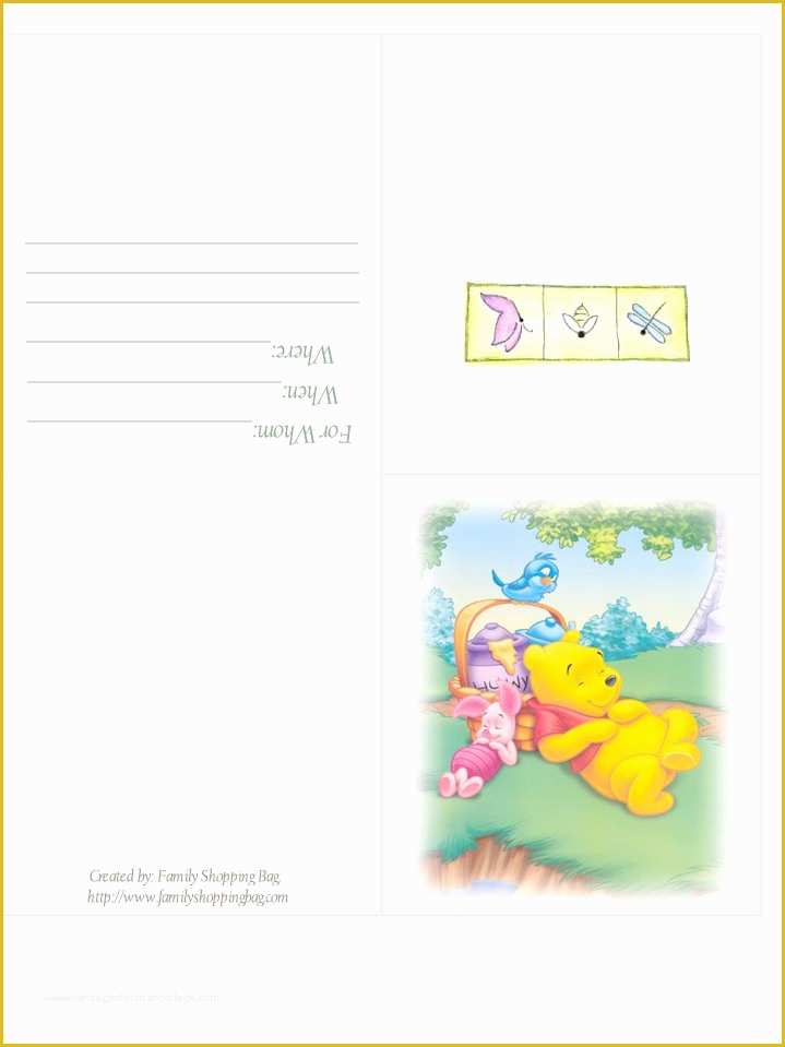 Winnie the Pooh Baby Shower Invitations Templates Free Of Printable Winnie the Pooh Baby Shower Invitations Party Xyz