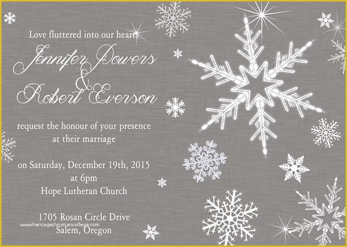 Winter Wedding Invitation Templates Free Of Winter Wedding Invitations Winter Wedding Invitations with