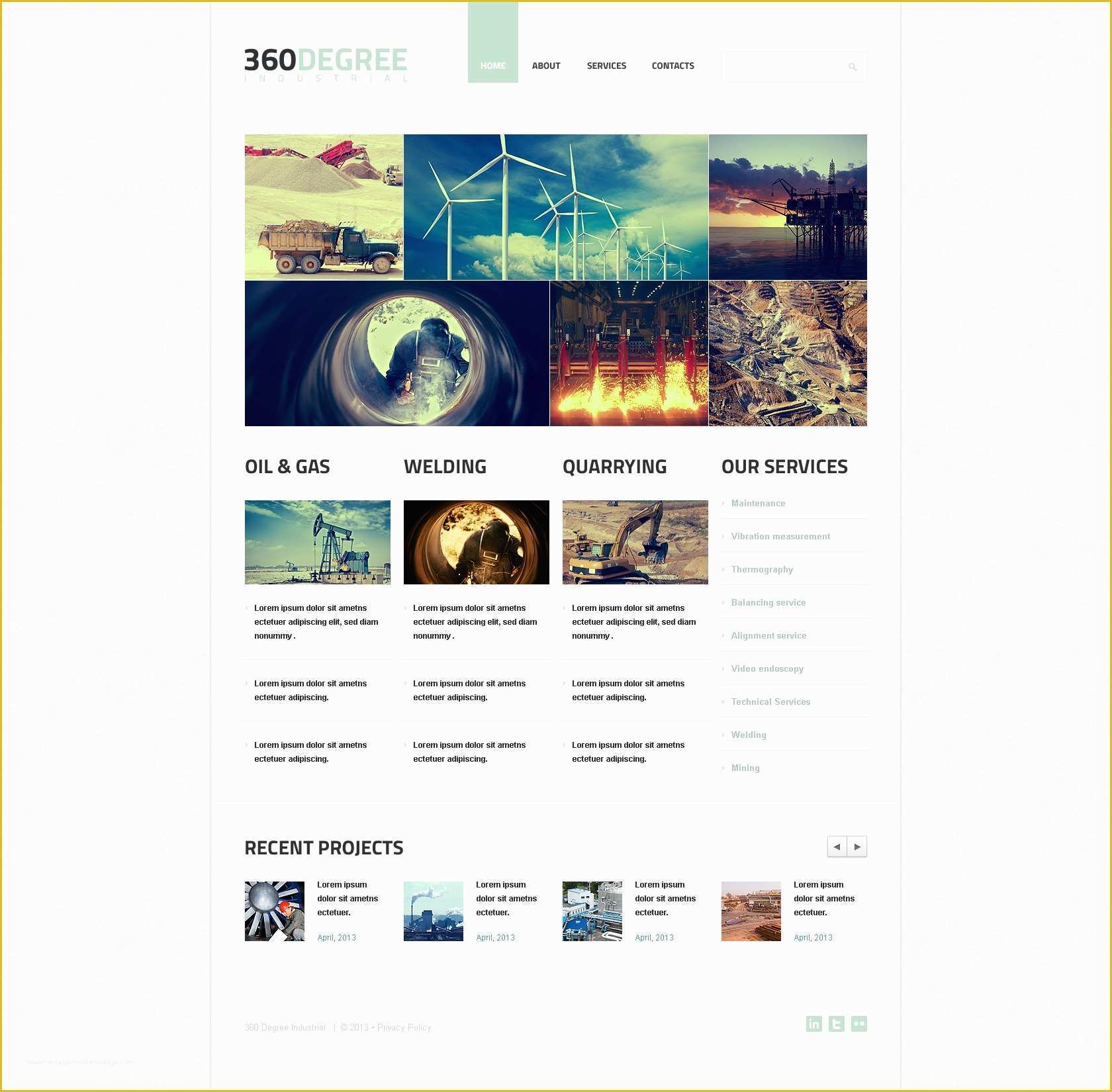 Wix Templates Free Download Of Industrial Agency Wix Website Template