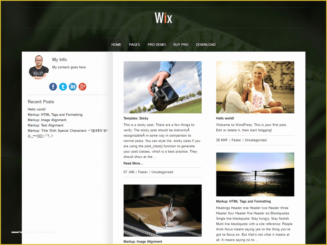 Wix Templates Free Download Of theme Directory — Free Wordpress themes