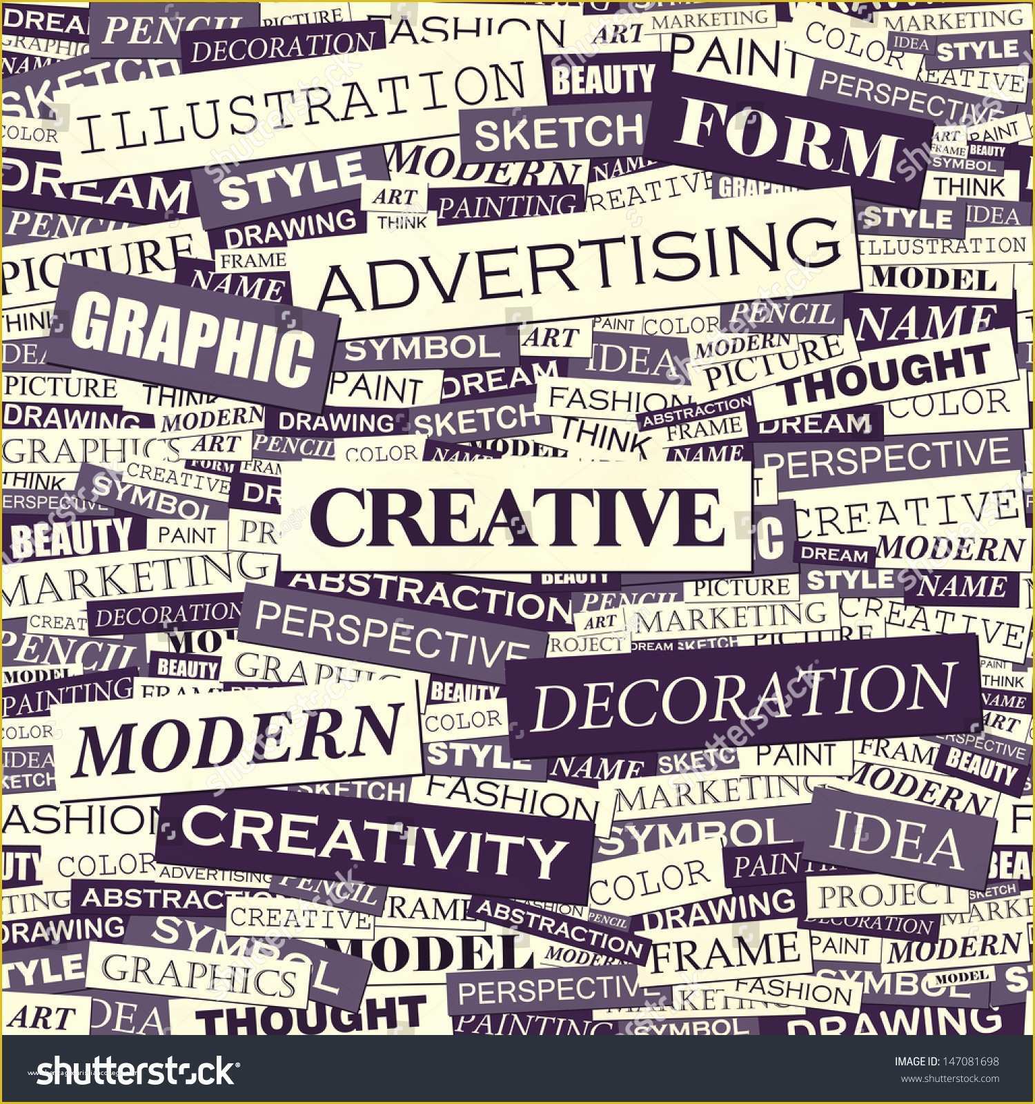  Word Art Collage Template Free Of Creative Word Cloud Illustration Tag 