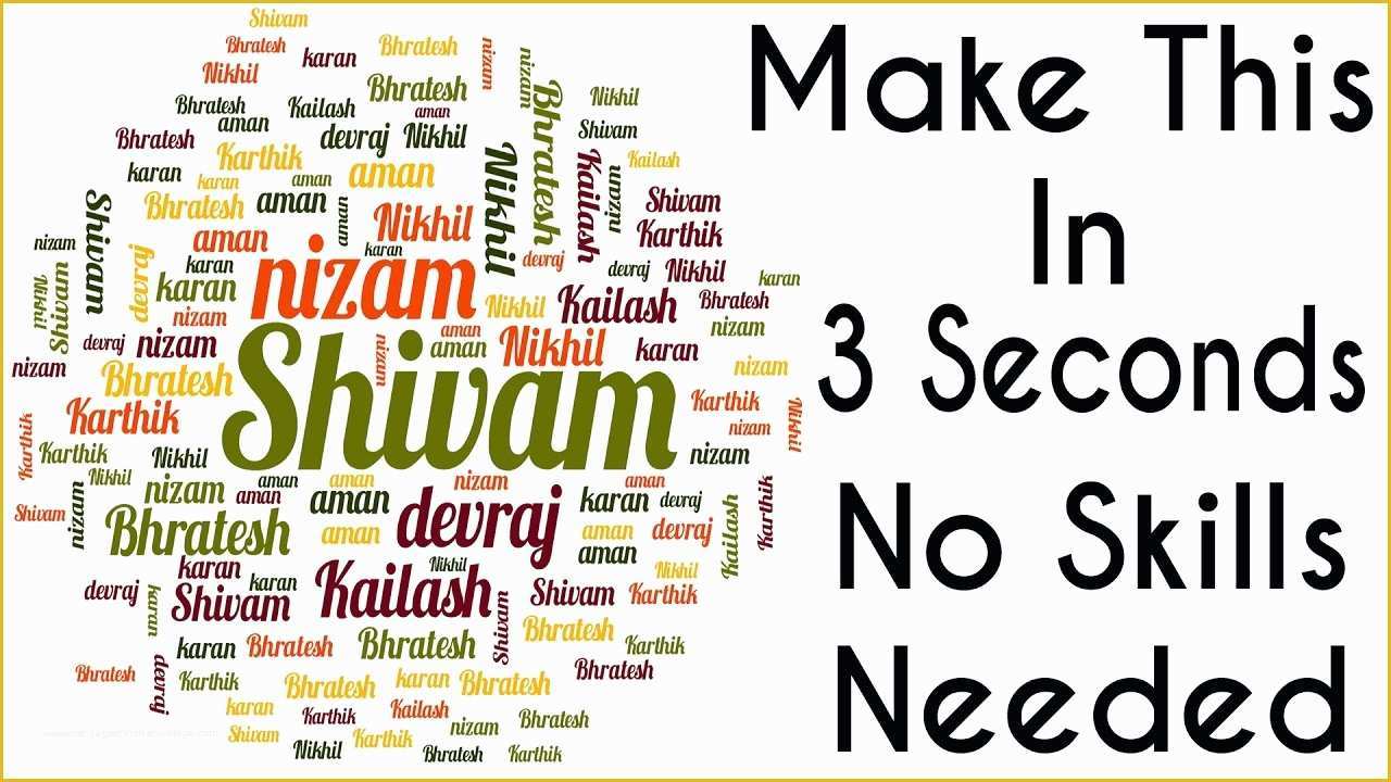 Word Art Collage Template Free Of Word Collages Pertamini