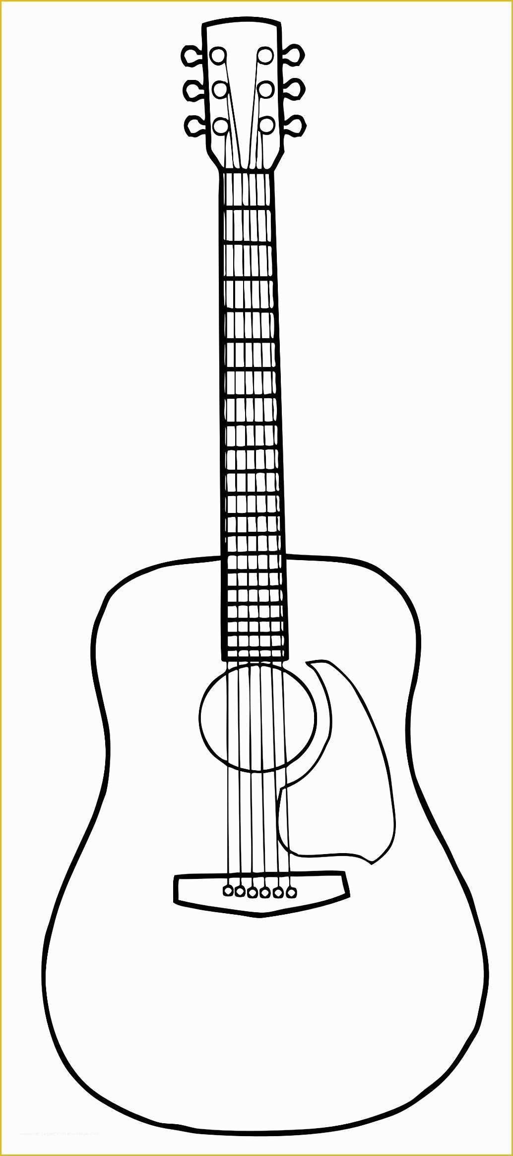 Word Art Template Free Download Of 6 Acoustic Guitar Cake Template Itiea
