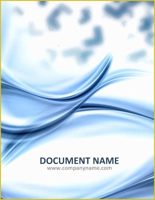 Word Document Templates Free Of Word Documentation Cover Page Template