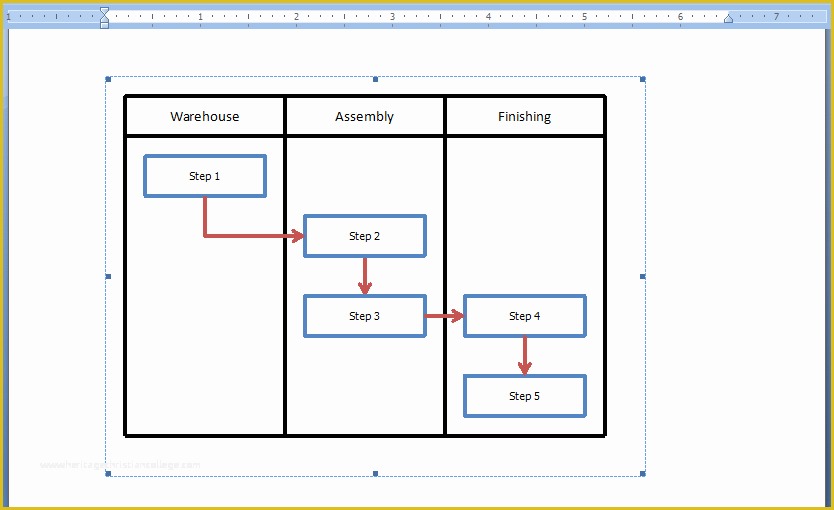 Word Flowchart Template Free Of How to Embed An Excel Flowchart In Microsoft Word