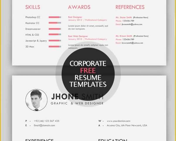 Wordpress Resume Template Free Of 23 Free Creative Resume Templates with Cover Letter