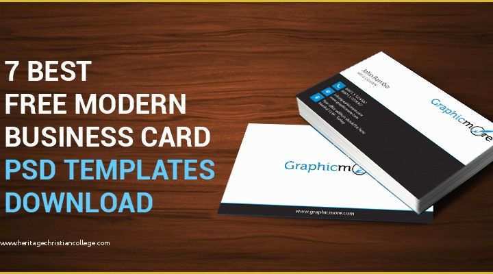 Www Free Business Card Templates Com Of 7 Best Free Modern Business Card Psd Templates Download