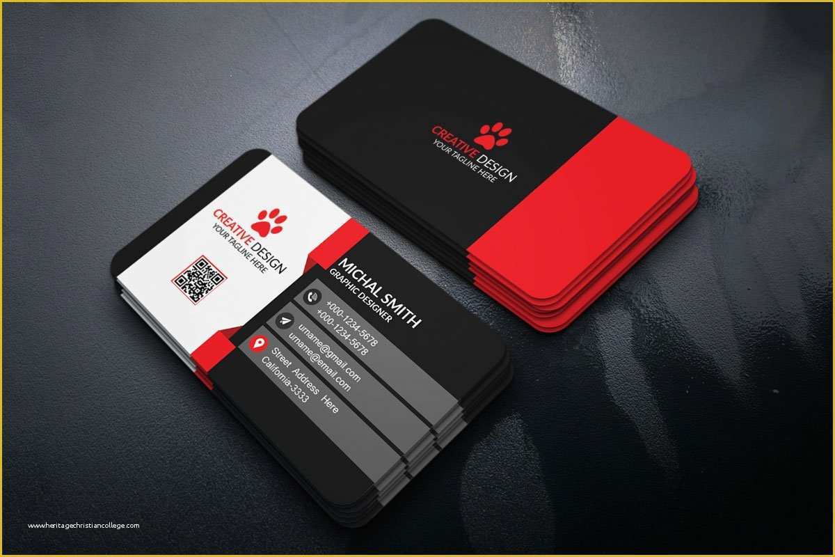 Www Free Business Card Templates Com Of Free Creatives Business Card Template Creativetacos
