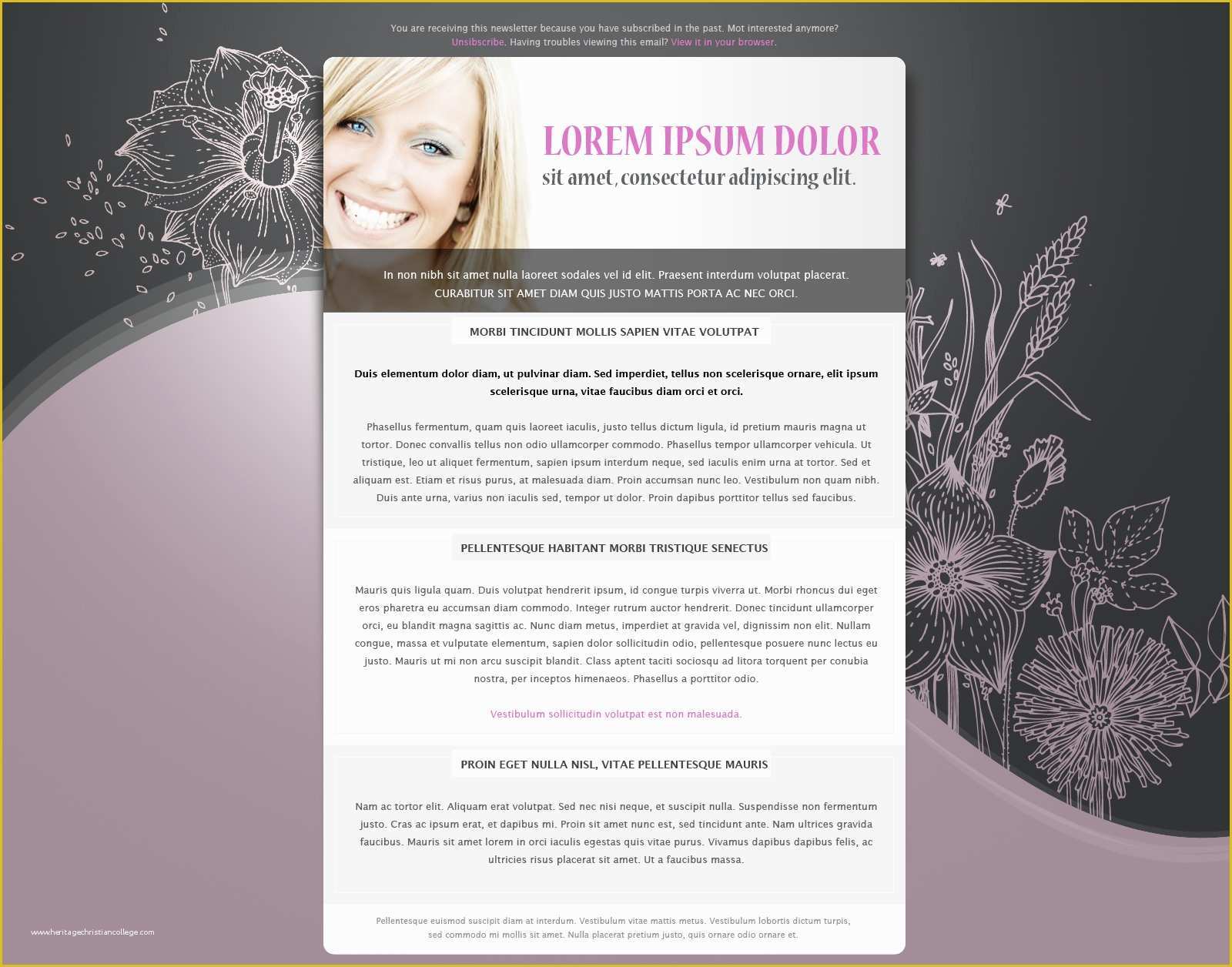 Www Free Templates Com Of Free HTML Email Templates