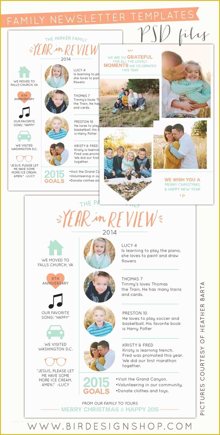 Year In Review Template Free Of 1000 Ideas About Preschool Newsletter Templates On
