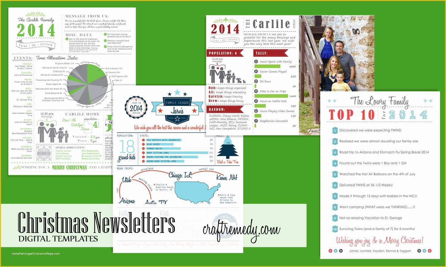 Year In Review Template Free Of Christmas Newsletter Year In Review Infographic