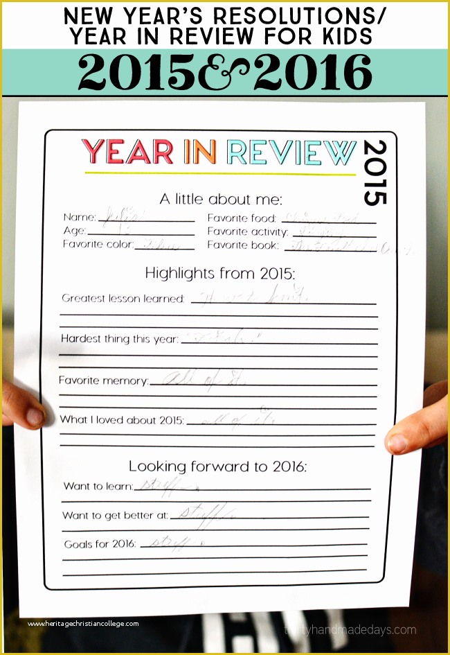 Year In Review Template Free Of Printable 2015 Year In Review – [ E Velvet Morning ]