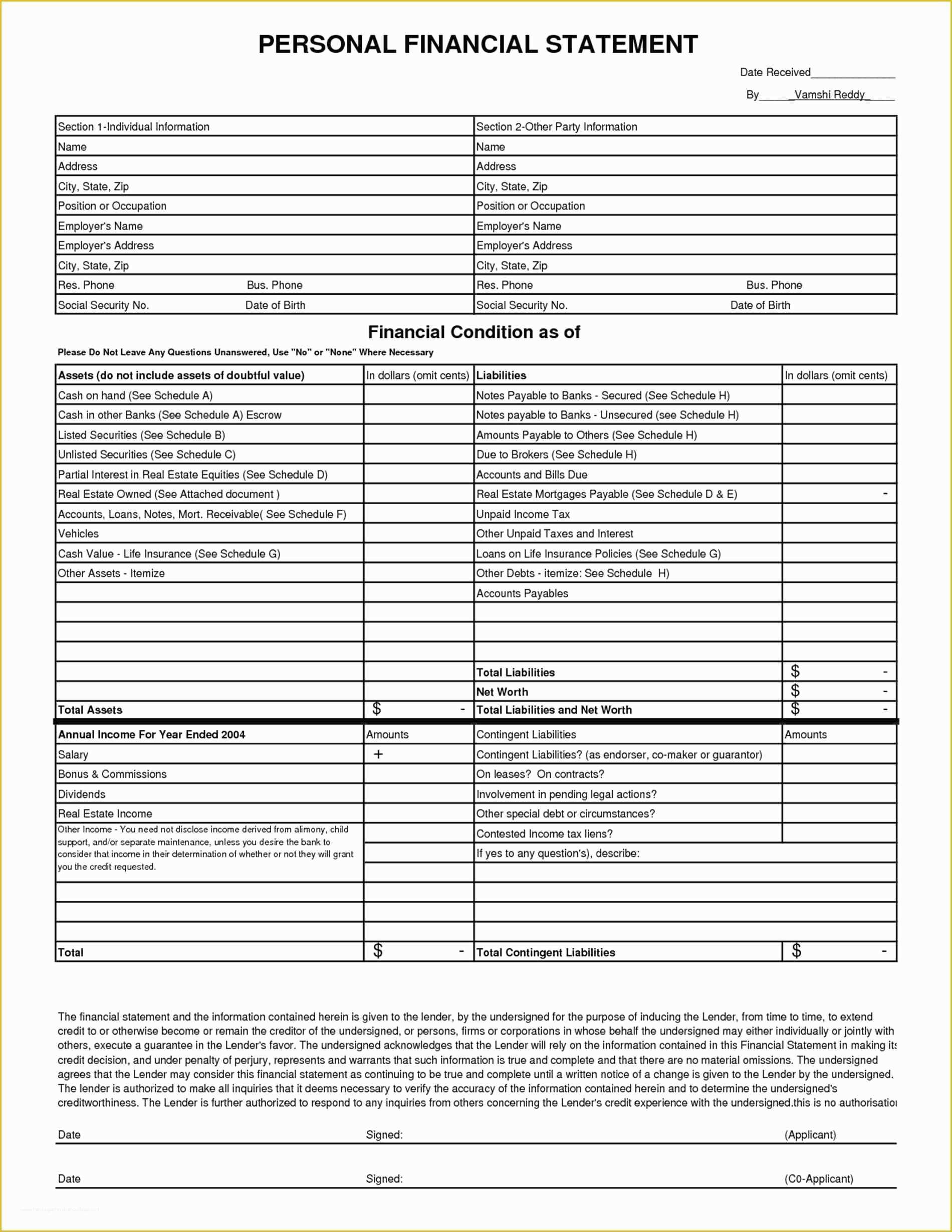 Year To Date Profit And Loss Statement Free Template Of Year To Date 