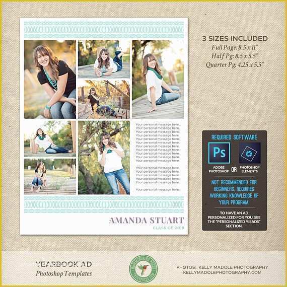 Yearbook Dedication Page Template Free Of Graduation Yearbook Ad Templates Senior Ad Dedication